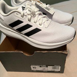 ADIDAS Runfalcon 3.0 Running Shoe - Women's - size 10 WIDE